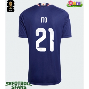 Japan Hiroki Ito #21 Hemmatröja Kvinnor VM 2026 Kortärmad